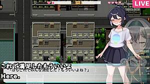 Crossdressing Character Flashes Outdoors In Anime Hentai Game Streaming