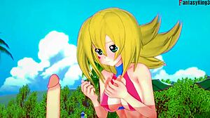 dark magician girl in bikini yu-gi-oh fantasy