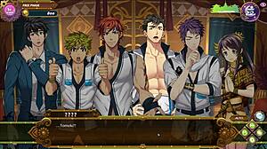 Will the sexy Japanese model spank and tease the bodybuilder boss during hot oil massage?