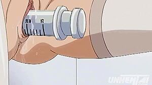 Lihat bagaimana ginekolog Jepang kinky kerja di pasien berpayudara besar dalam hentai