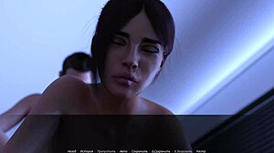 Blonde Mommy Titty Fucks In Shower.