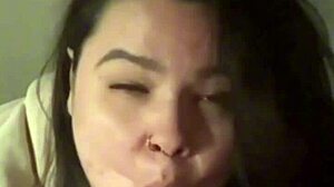 Feel the thrill of unpredictable cumshots in this deepthroat compilation.