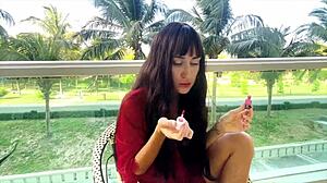 Sexy Beauty Girl Unlocks Flawless Face Secrets!