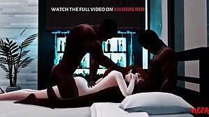 Cheating wife gets caught and punished in this animated porn