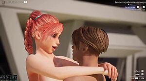 Max and nurse Serenia engage in hardcore fucking with dancing and cumshots in public