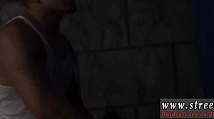 B Paddling And Slave Wake Up First Time Rough Outdoor