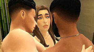 Mark Maxil And Nin Lupe Engage In Carnal Prostate Bisexual Gay Action