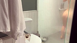 Beautiful amateur with a great ass, stepsis, in a hotel room affair