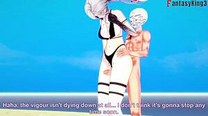 Arlecchino Suggestively Fucks Bikini on Beach Fantasy