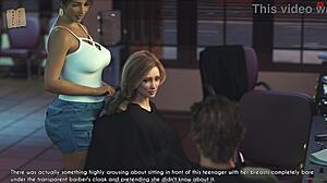 A wife and stepmother share intimate moments in game 267