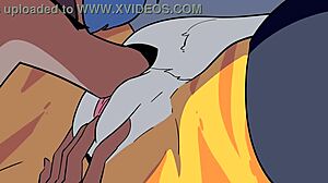 Two Girls With Big Tits Share One Bed In Anime Hentai Cartoon