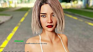 Big tits bounce in free will 77 hentai game.