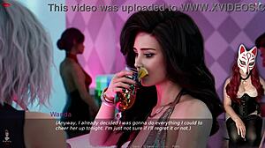 ms denvers - 40 in the nightclub dancing cartoon brunette game anime hentai