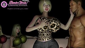 Big Boobs Girls Perform Suggestive Sex Dance in Set 7