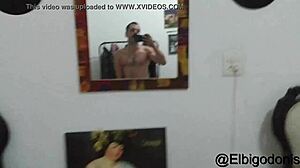 Gay blowjob and anal sex in amateur porn video