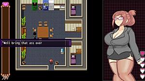 Phantom Thief Sylphy 2 Gameplay - Office Slut Scenario With Public Orgasm And Burglar Game