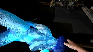 i love cortana sucking master chief's dick hard