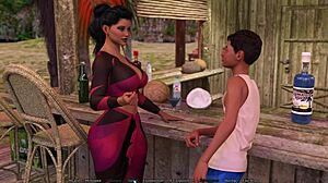 Perfect Housewife Fucked Hard In Bikini Outdoor!