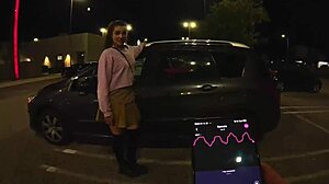 My Step-Brother Invites Me To Play With Him While He Controls My Lovense In Public!