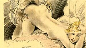 Vintage Erotic Drawings from Retro Anime Hentai