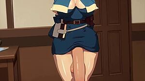 Marcilles Spell Mistake With Monster Cock