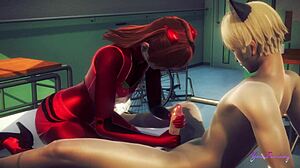 Sissy Asuka in Evangelion: A femboy's wild ride in gay porn