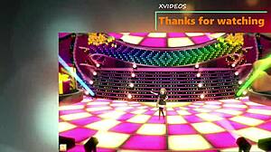 Enjoying a relaxing massage with big tits in anime 3D CG