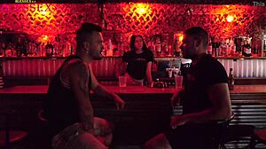 straight male discovers a surprise from his gay friend at the gloryhole.