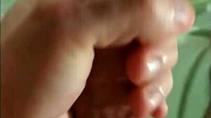 Father-In-Law Moans In Strong Orgasm While Masturbating