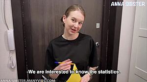 Skinny Russian babe gets pounded in shop POV action