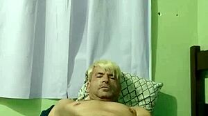 The boy engages in passionate gay sex with his partner.