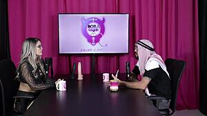 Why did the guest mention his liberal family?