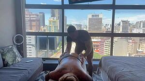 Relaxing And Cumming On Masseur's Cock With Orgasm