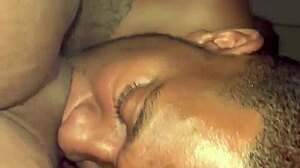 Bold Squirting Orgasm As He Licks Ebony Pussy