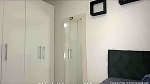 Intense Emotions After Football With Bodybuilder