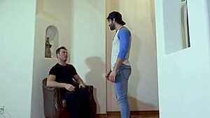 russel west couldn't wait to take jaxon’s first bbc with glee