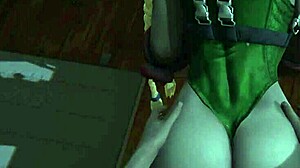 Street Fighter Cammy in 3D Hentai POV Fight with Big Ass