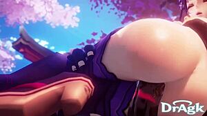 Dragk animation compilation delivers raw creampie in 3D hentai.