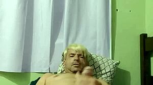 The boy engages in passionate gay sex with his partner.