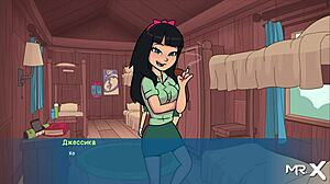 I explore big ass in cartoon hentai, licking and masturbating in Camppinewood episode 1 5