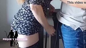 Boss Breaks Secretary's Ass with Big Cock and Fills It