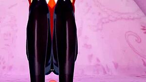 Zero two rides darling hard in pov sex scene from franxx anime