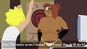 i enjoy step-kazoku with asian cartoon characters