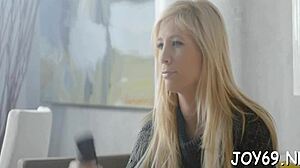 tasty legal age teen rubs horny twat with toys, fingering dildo masturbation solo slut babe