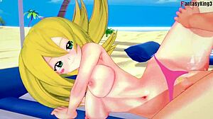 dark magician girl in bikini yu-gi-oh fantasy