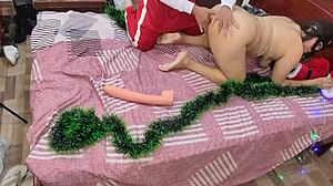 Celebrating christmas with my stepmother