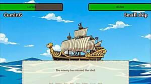 lusty buccaneers parody nami strips for gold