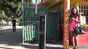 Busty Ebony Lisa Tiffian Enjoys Double Anal Penetration