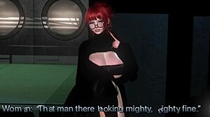 White Slut Sucks in Second Life