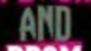 On a sunny roof, a pregnant redhead enjoys a scene